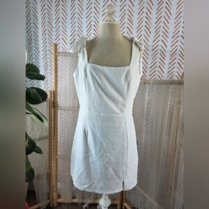 Lulu's Chic Cream Mini Dress